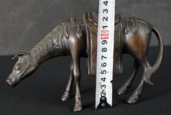 Horse bronze Koro 1800