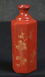 Ichirinzashi lacquer wood1900