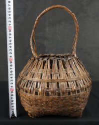 Ikebana bamboo vase 1900