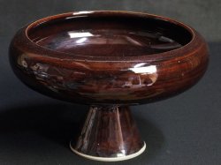 Ikebana basin ceramic 1970