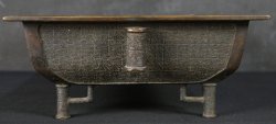 Ikebana bronze base 1930