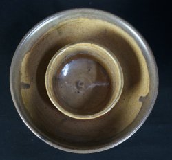 Ikebana floral basin vase 1920