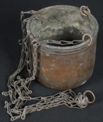 Ikebana hanging vase 1900