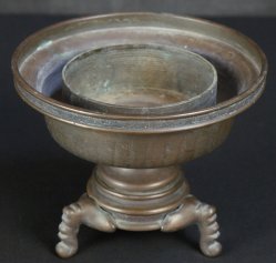 Ikebana Suiban bronze 1880