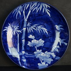 Imari bamboo and sparrow 1900