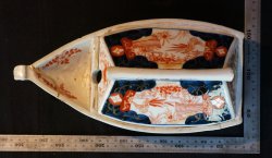 Imari boat Koro 1800s