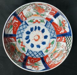 Imari-Domburi plate 1890s