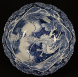 Imari dragon bowl 1880