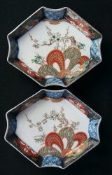 Imari Kakuzara plate 1800s