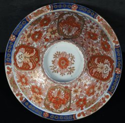 Imari vase kiln art 1920