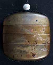 Inro Edo lacquer 1800s