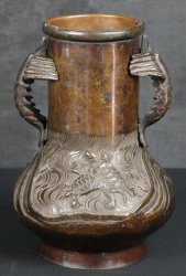 Iseebi bronze vase 1880