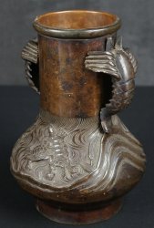 Iseebi bronze vase 1880