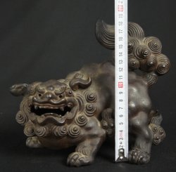 Garden Bizen lion Fu 1900