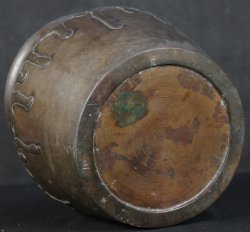 Japan bronze Tsubo vase 1880