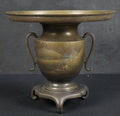 Japan bronze Usubata art 1880