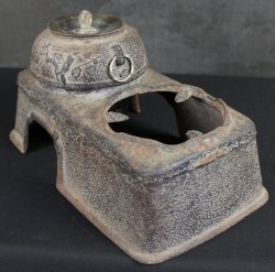 Japan cast iron kettle tea 1890