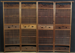 Japan folding screen 1900s