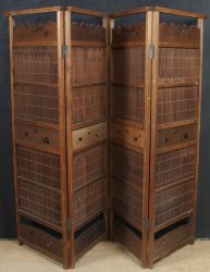 Japan folding screen 1900s