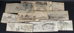 Japan landscape sketchbook 1930