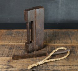 Japan lock Edo craft 1750