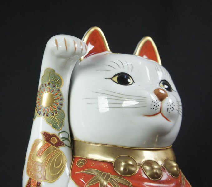 Japan lucky Neko 1980 imari