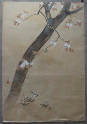 Japan panel watercolor 1900