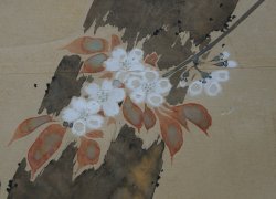 Japan panel watercolor 1900