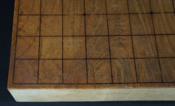 Japan Shogiban wood chess board 1900s