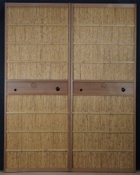 Japan sliding door bamboo 1980