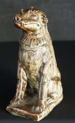 Japan wolf dog sculpture 1800