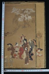 Japan wood print art 1900