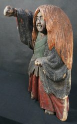 Japan wood sculpture 1800s