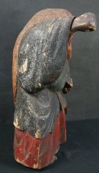 Japan wood sculpture 1800s