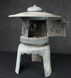 Japanese garden lamp 1900