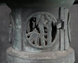 Japanese garden lamp 1900