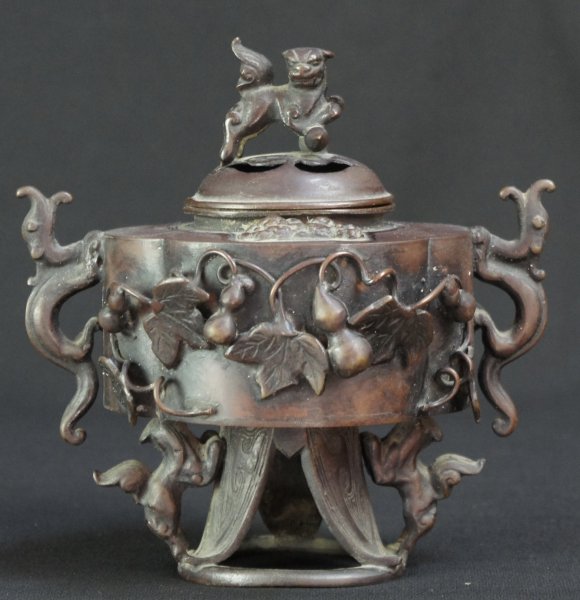 Hyotan Koro 1900 bronze