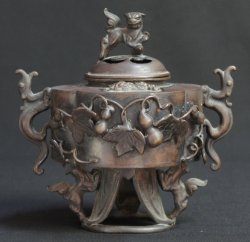 Hyotan Koro 1900 bronze