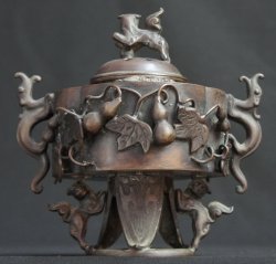 Hyotan Koro 1900 bronze