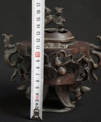 Hyotan Koro 1900 bronze