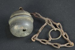 Japanese Shinto temple bell 1800