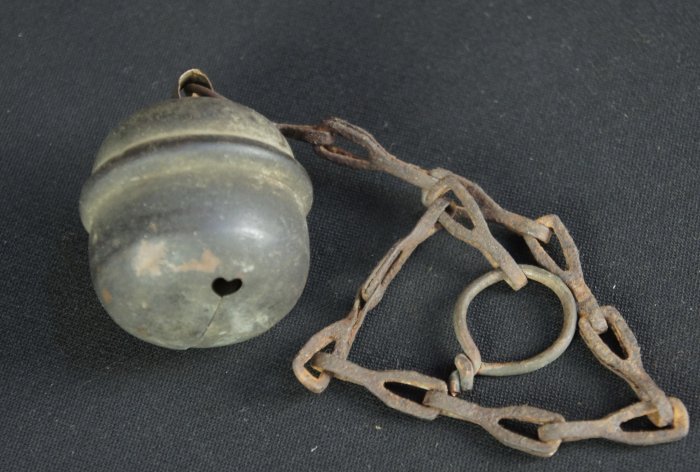 Japanese Shinto temple bell 1800