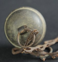 Japanese Shinto temple bell 1800