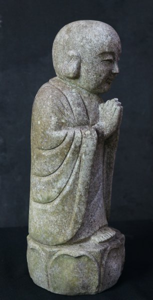 Jizo granite sculpture 1950s