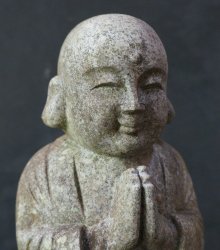 Jizo granite sculpture 1950s