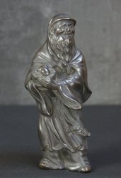 Jurojin bronze 1880 Meiji