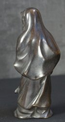 Jurojin bronze 1880 Meiji