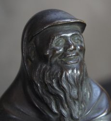 Jurojin bronze 1880 Meiji