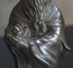 Jurojin bronze 1880 Meiji