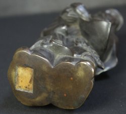 Jurojin bronze 1880 Meiji